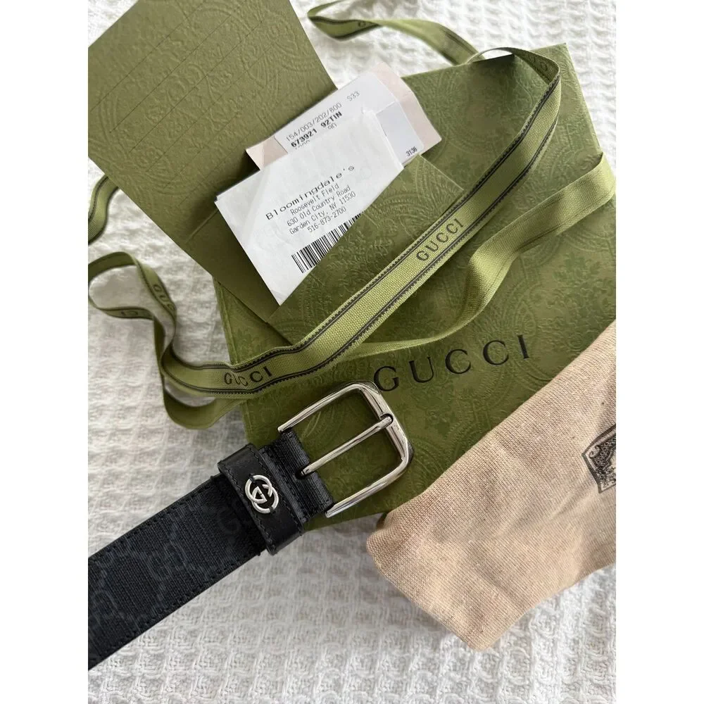 Men's Gucci GG Belt Size 90/36 - Picture 4 of 14